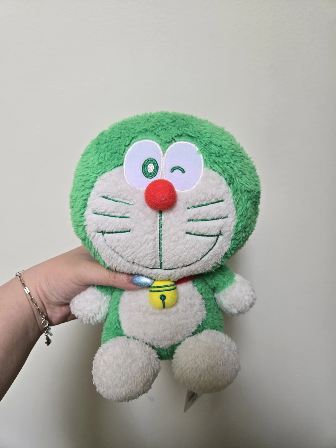 Uniqlo Green Doraemon Plush Toy 2021