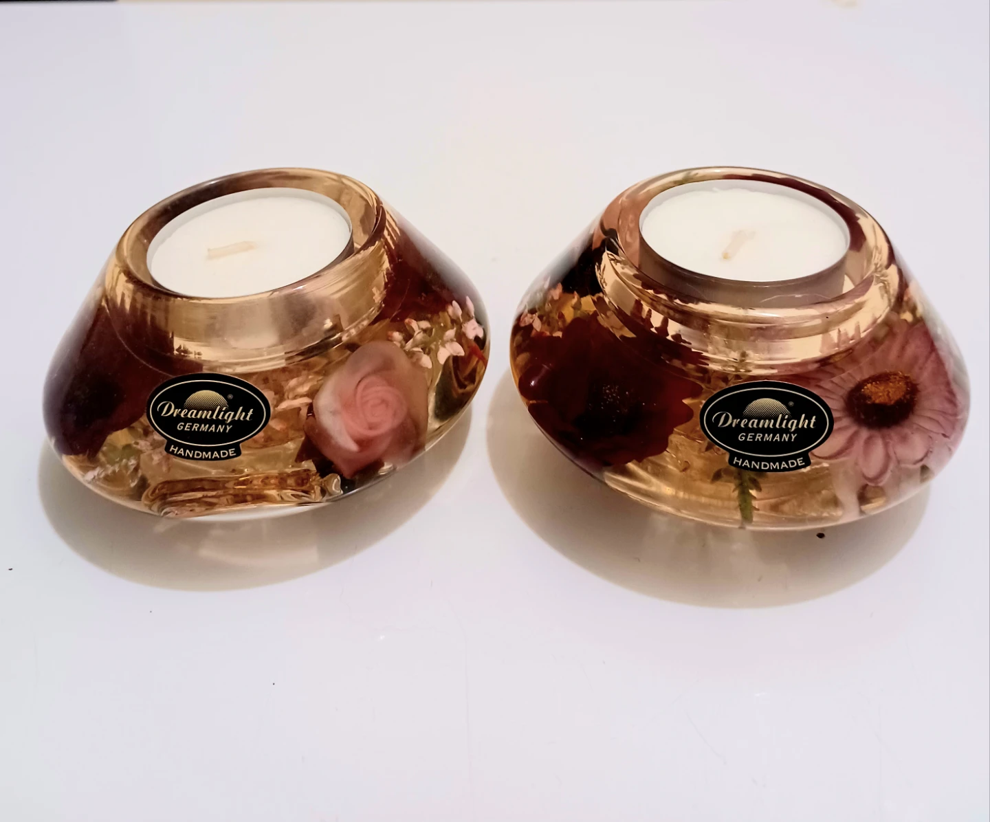 Dreamlight German Handmade Pair Candle Holders