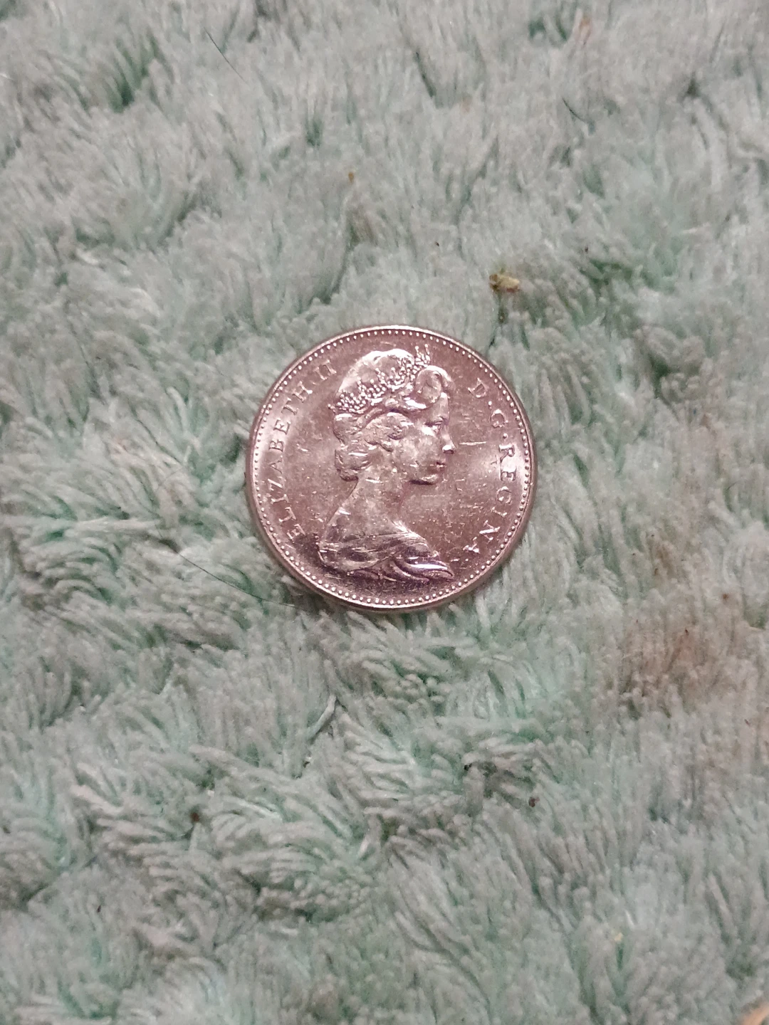 Canada 5 Cents Coin 1967 - photo 2