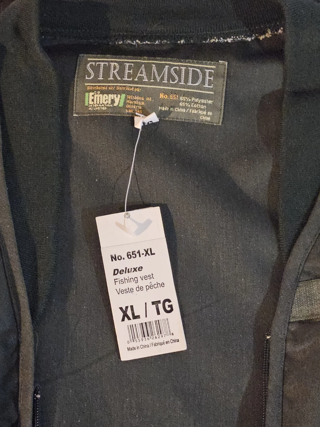 Streamside Deluxe Fishing Vest XL