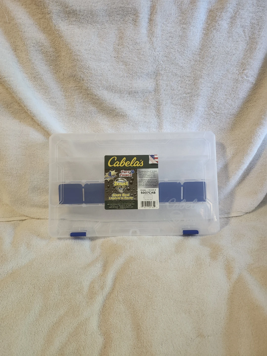 2 qty Cabela's Flambeau Tuff Tainer tackle storage box - photo 2