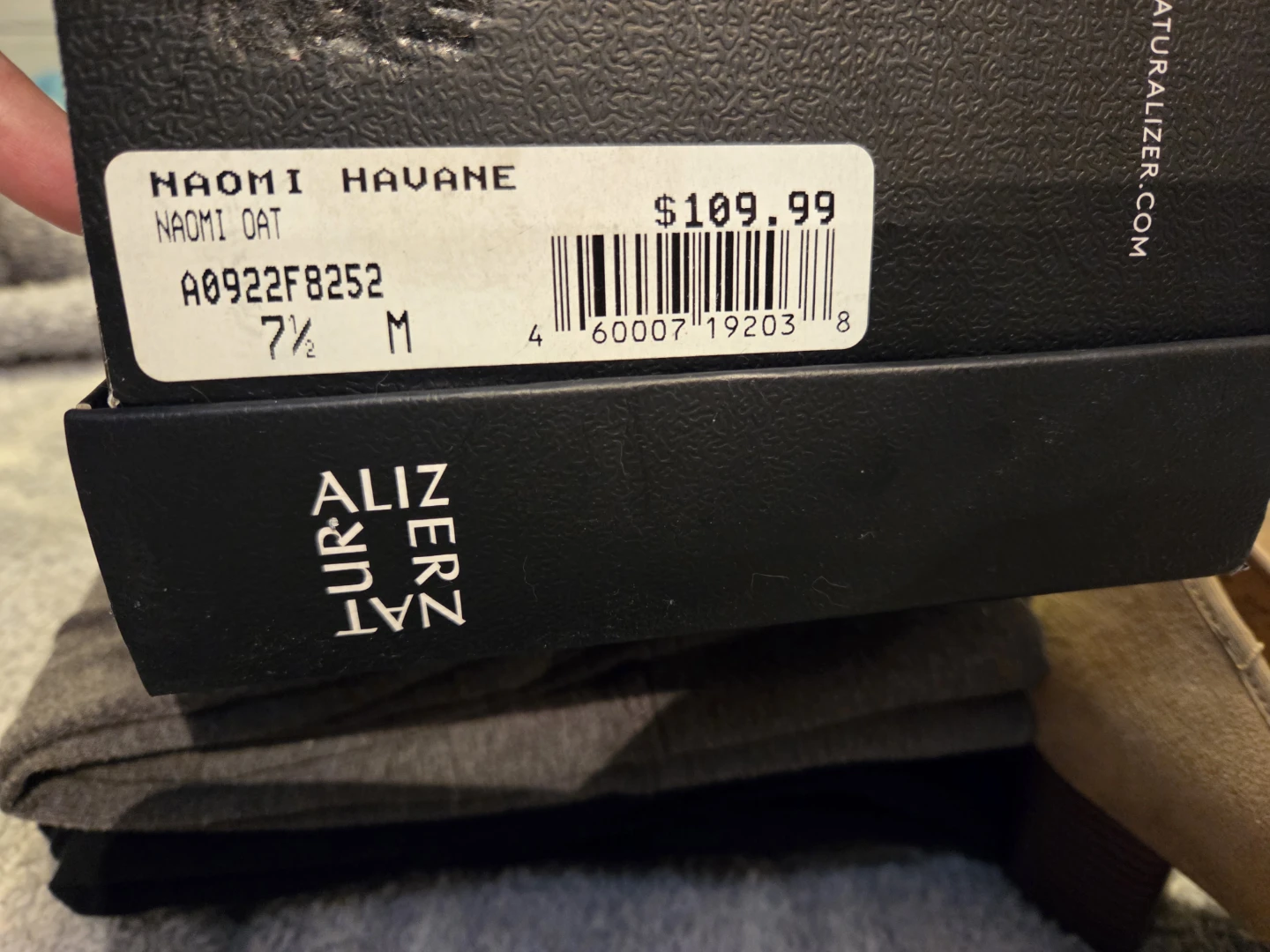 Naturalizer Naomi Havane 7.5 heels