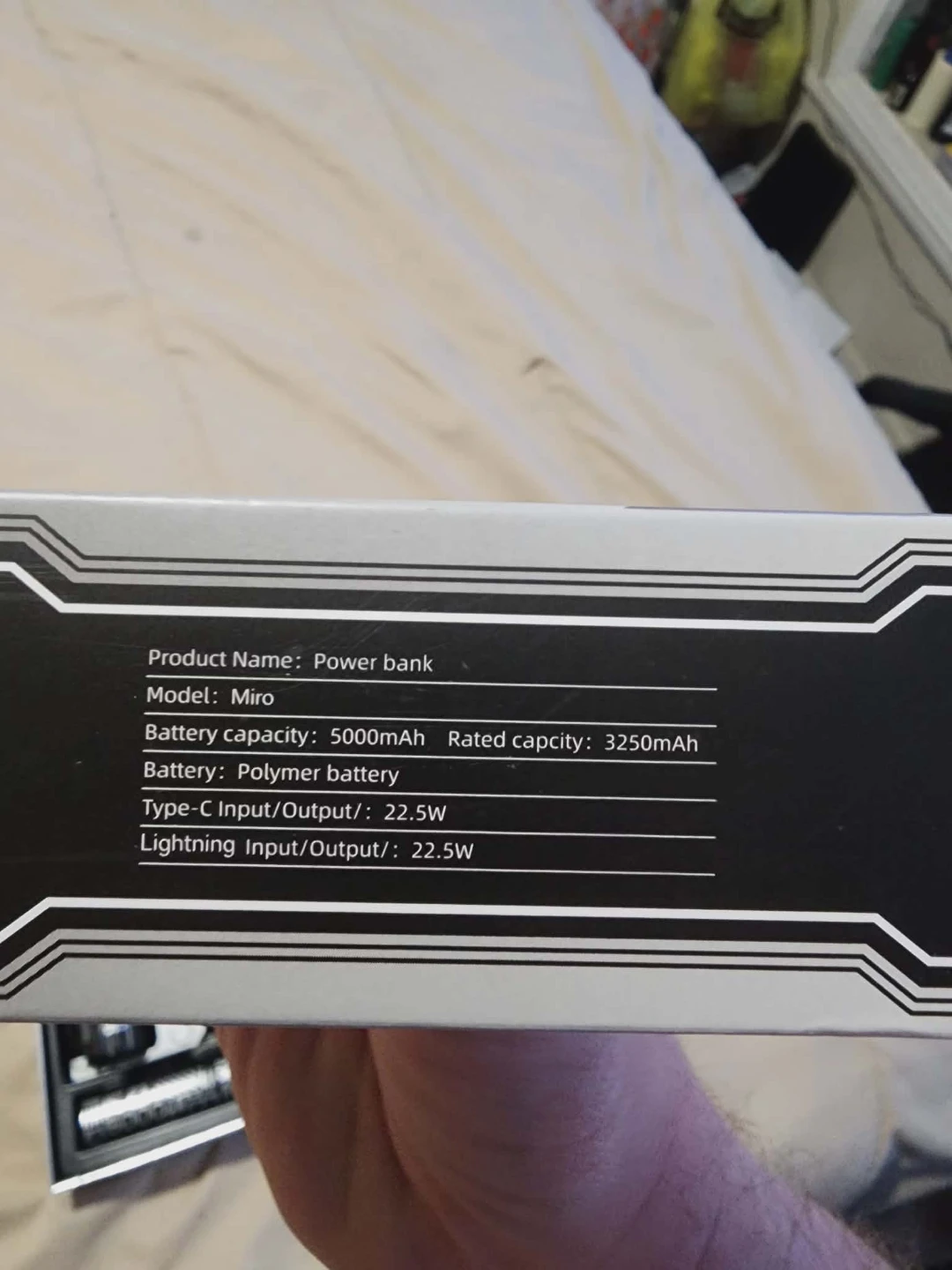 Miro Power Bank 5000mAh Fast Charger - photo 3