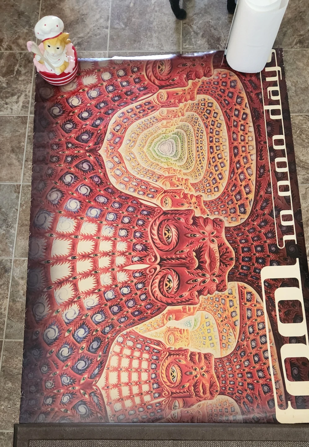 Rare 2006 Tool 10,000 Days Poster Alex Grey Net of Being 40x60 - photo 2