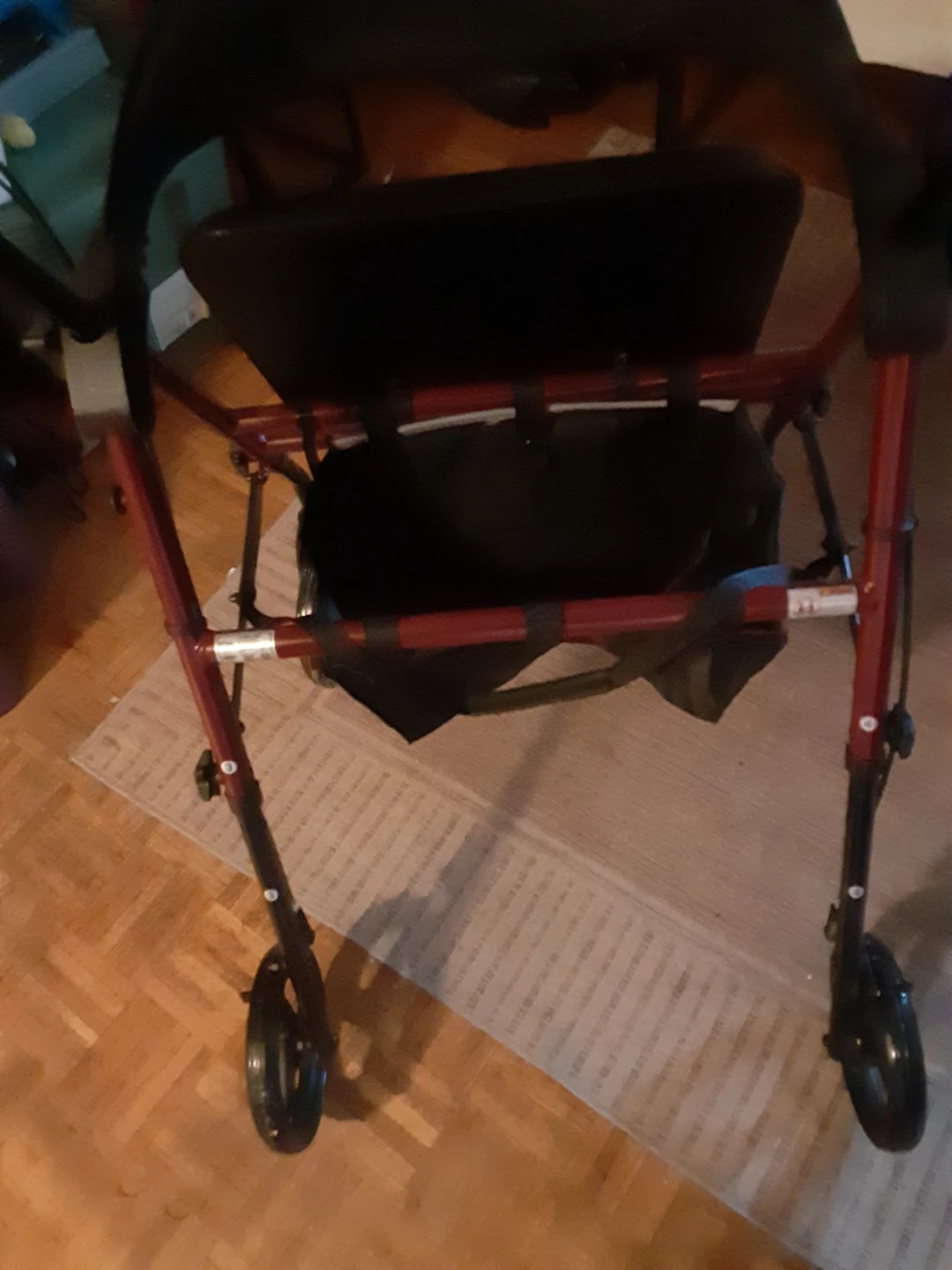 HOMELAND Rollator Walker with Seat - photo 3