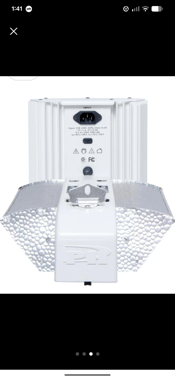 GROW LIGHT :Phantom DE Lighting System 1000W - photo 3