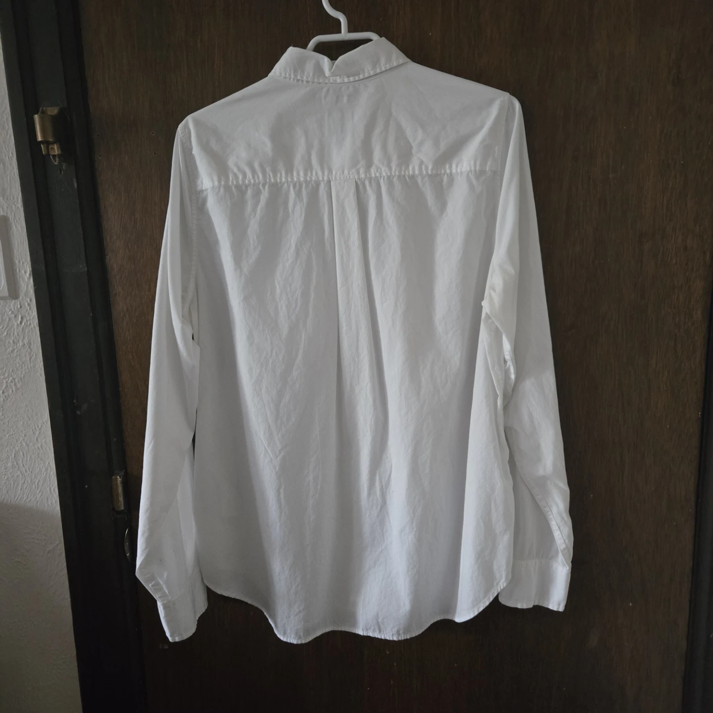 Womens white button up large - photo 2