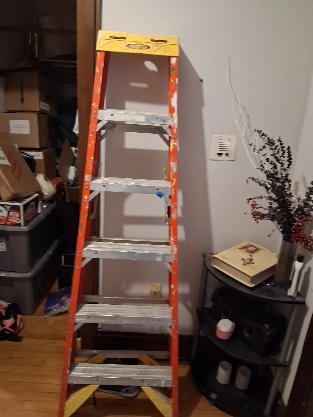 Werner Orange Fiberglass Ladder - photo 3