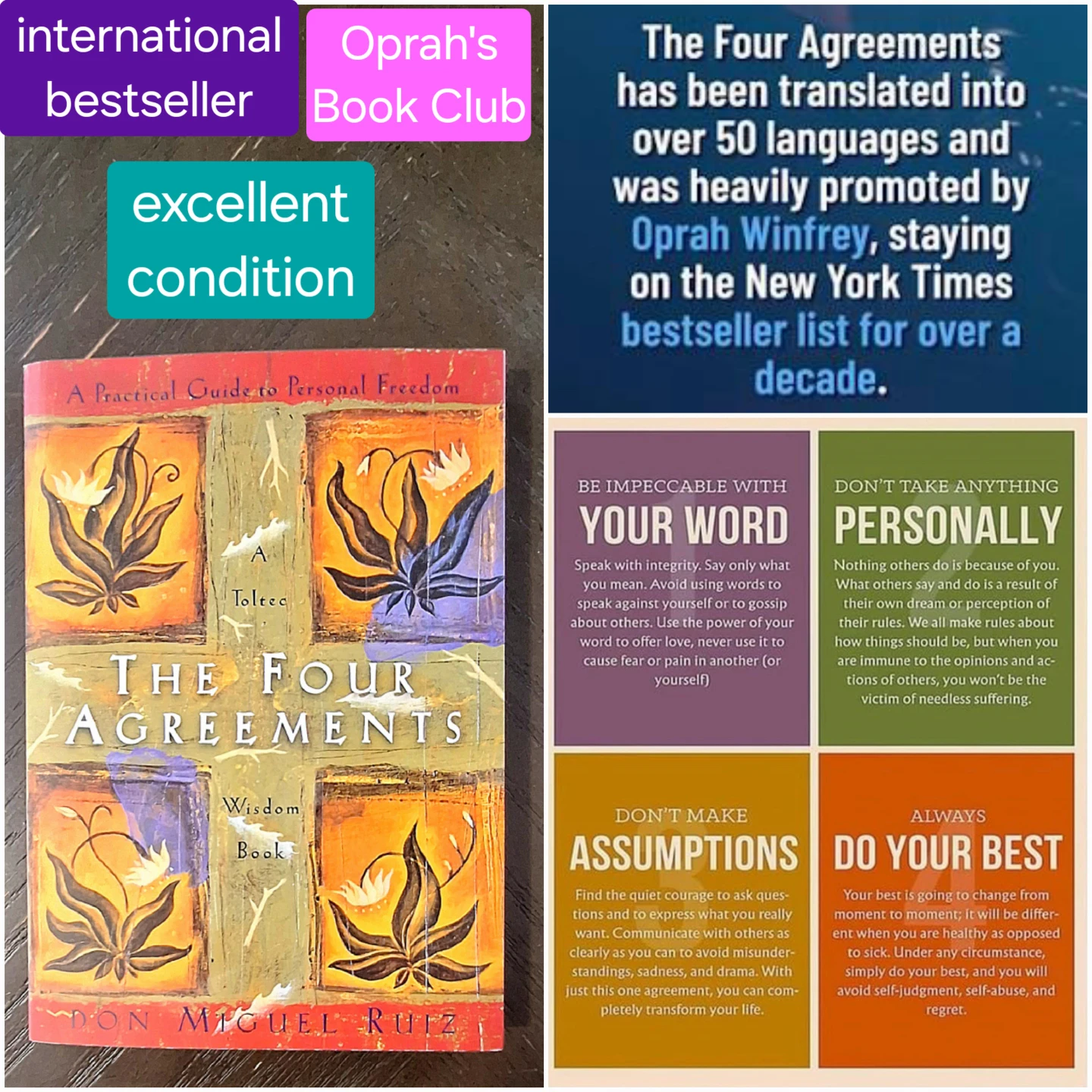 The Four Agreements - self-help book - photo 3