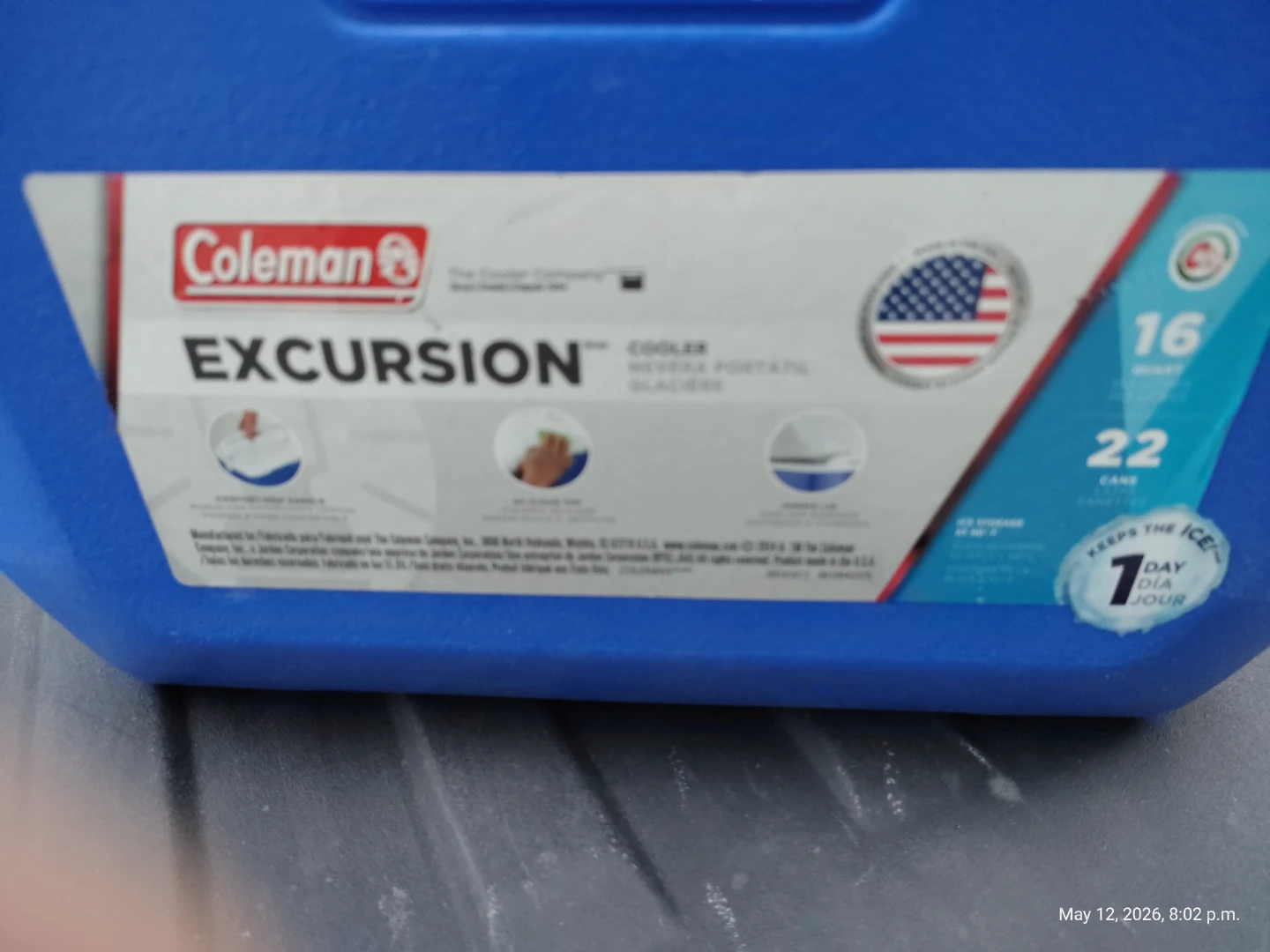 Coleman 16 Quart Picnic Cooler  🥕 Like New - photo 2