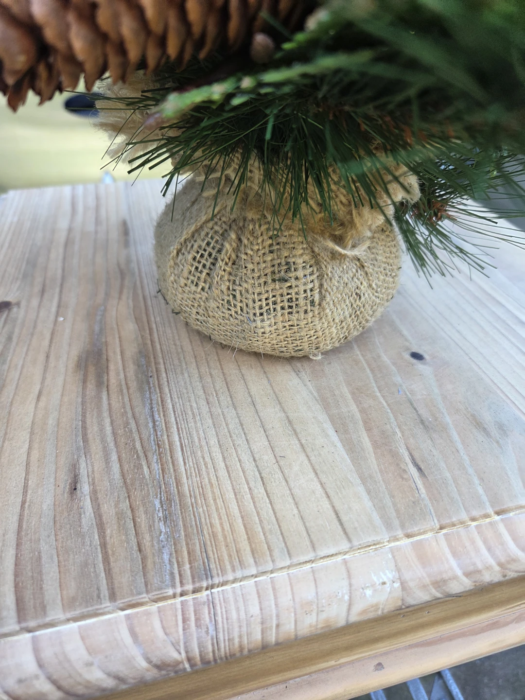 Artificial Christmas Decoration with Pinecones and Berries - photo 3