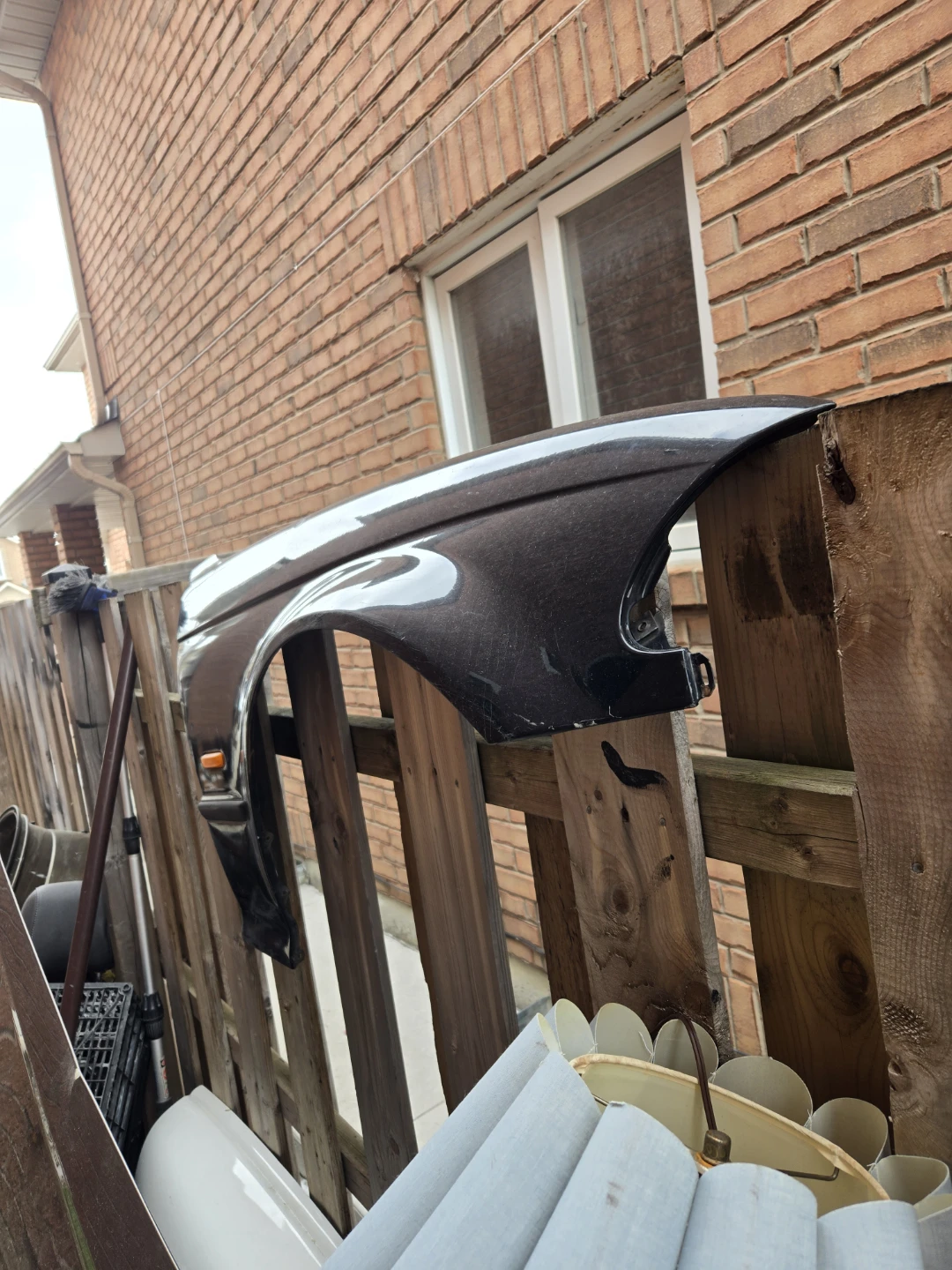 BMW E36 Black Fender
