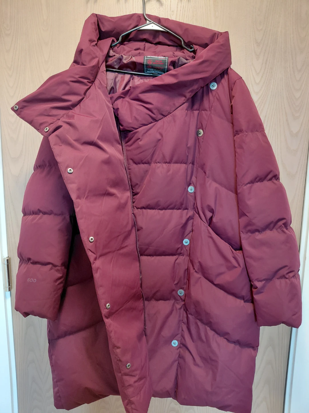 Mountain Warehouse Down Puffer Coat - Burgundy - photo 4
