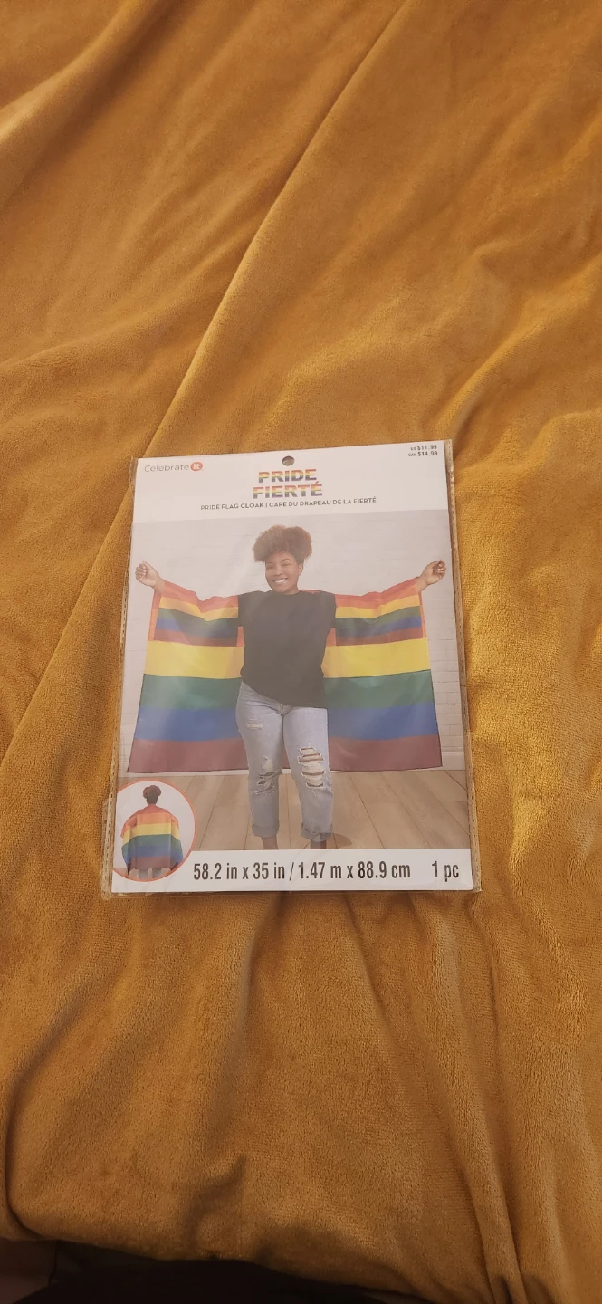 Celebrate It Pride Flag Cloak