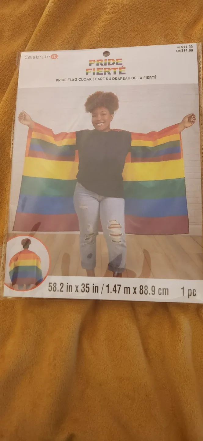 Celebrate It Pride Flag Cloak - photo 2