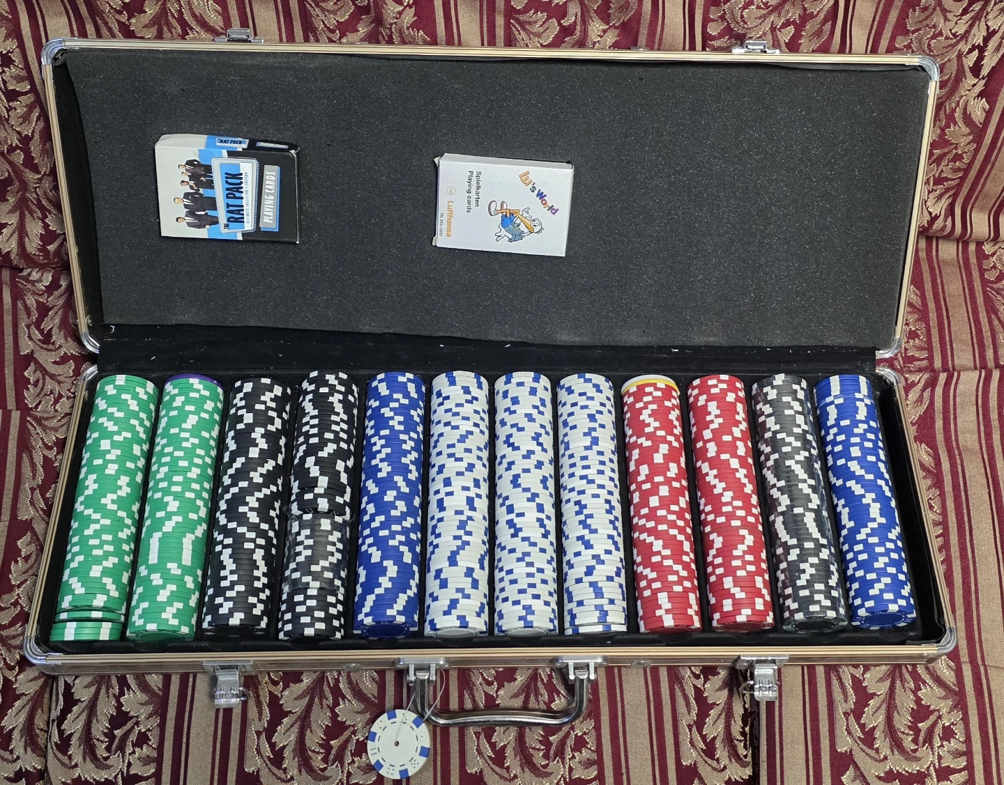 Poker Chip Set with Case - photo 4