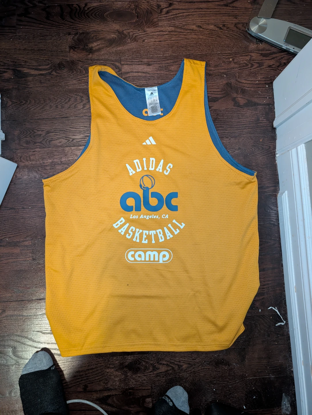 Adidas ABC Basketball Camp Reversible Tank Top