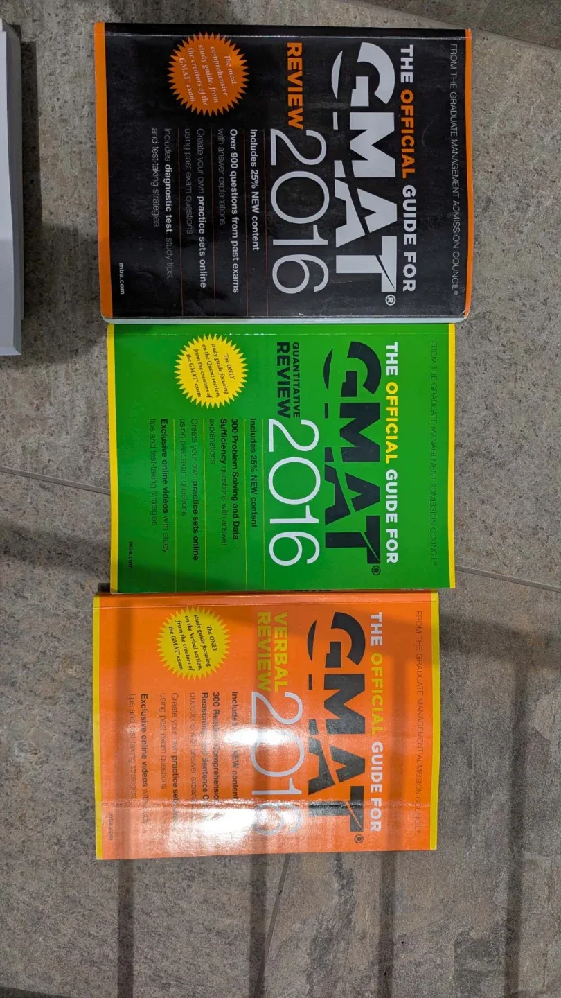New: The Official Guide for GMAT Review 2016 Books