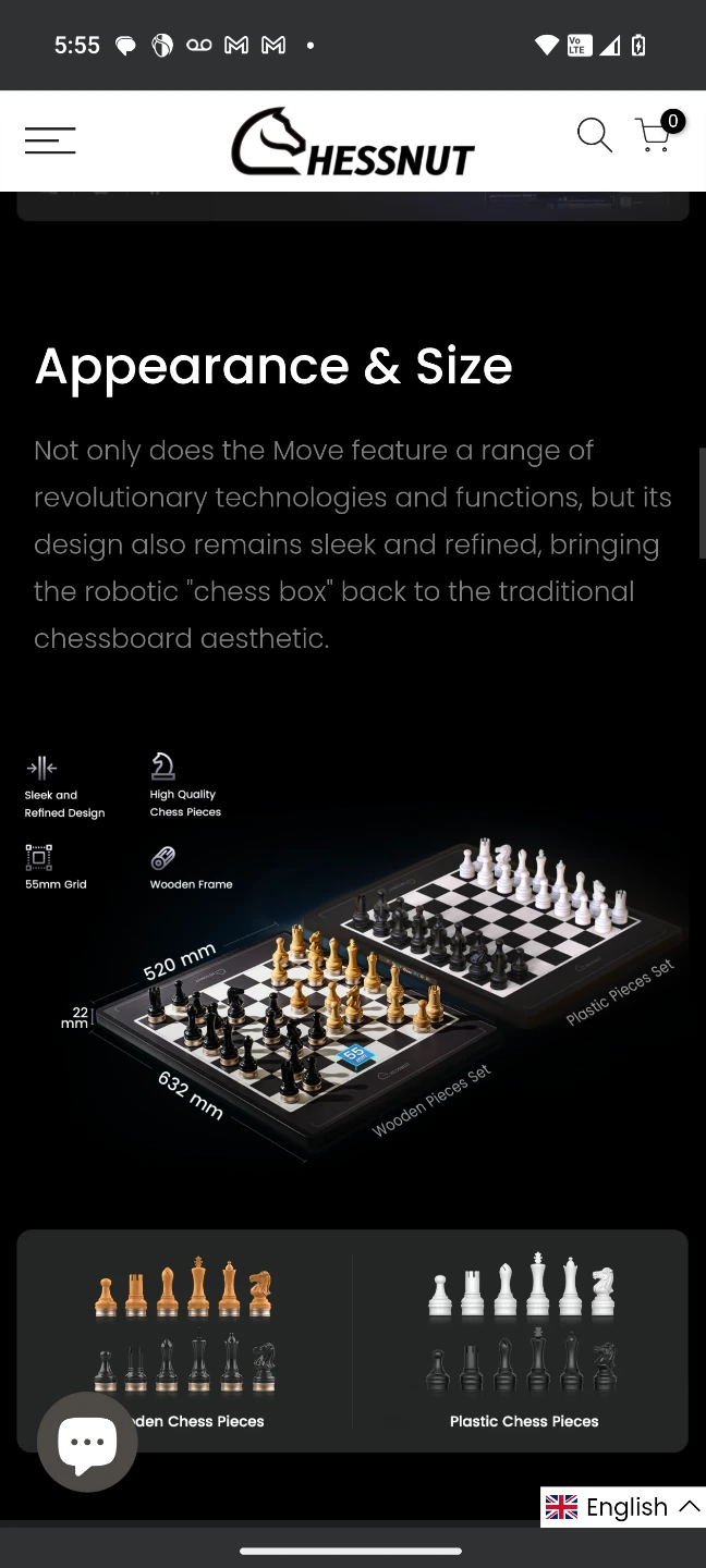 Chessnut MOVE Robotic Chess Set - photo 3