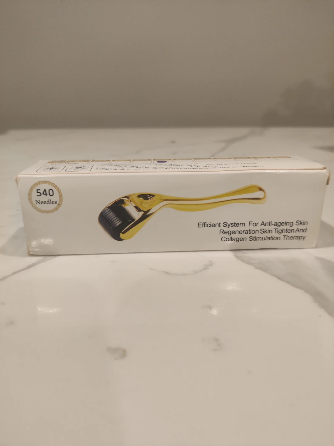 Derma Roller 540 Needles for Anti-ageing Skin Regeneration