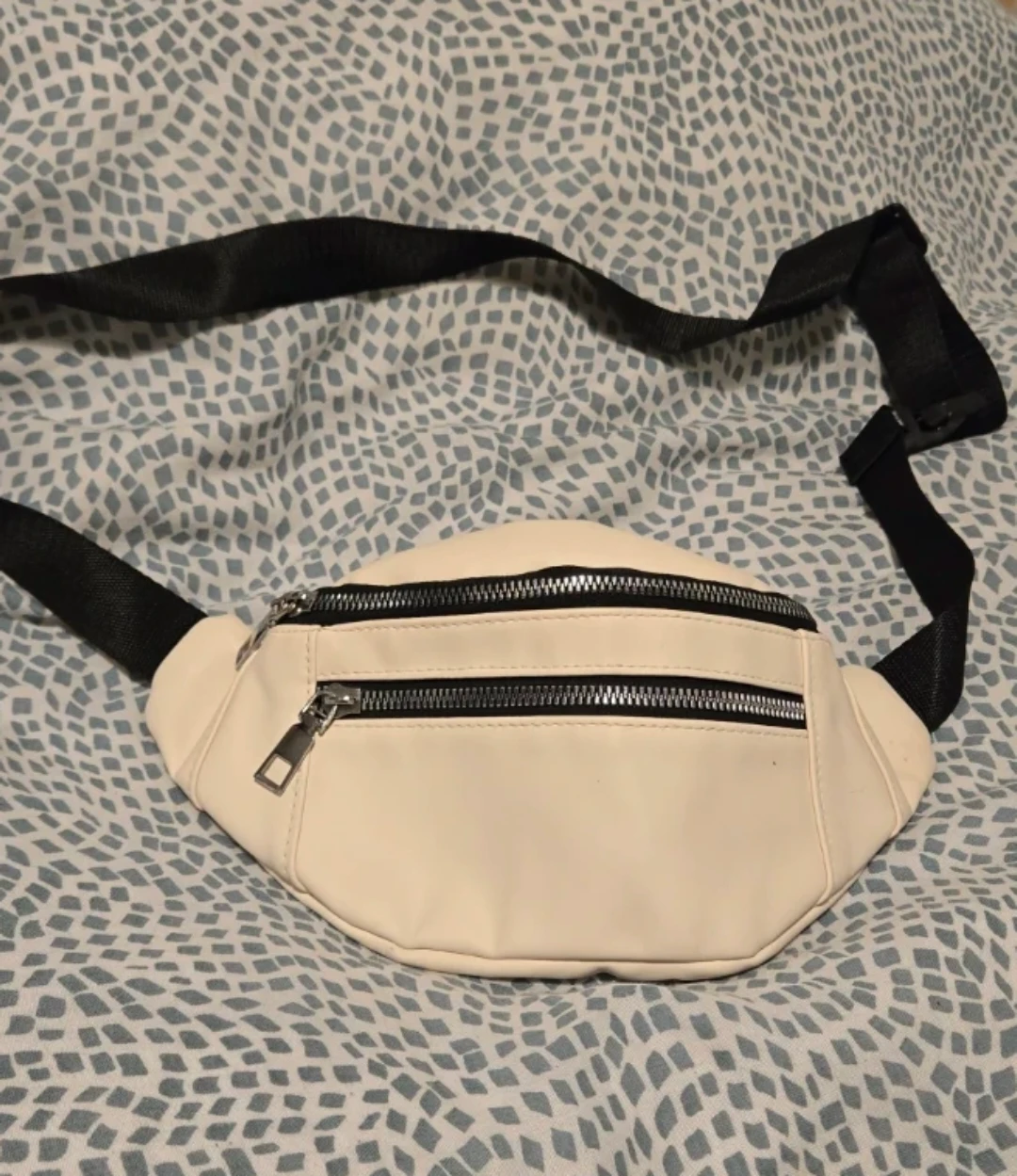 Cream Fanny Pack