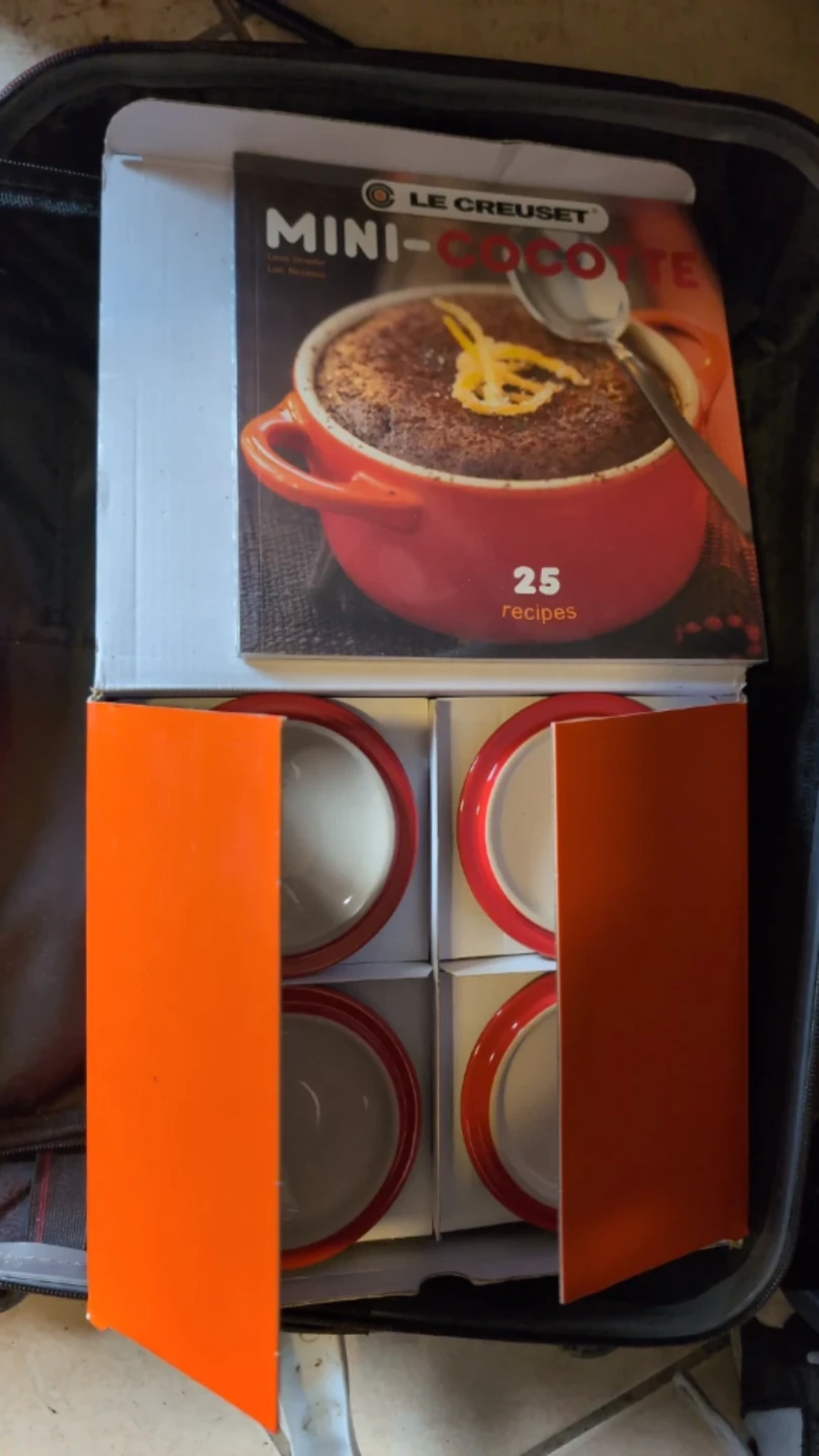 Le Creuset Mini Cocottes Set with Recipe Book
