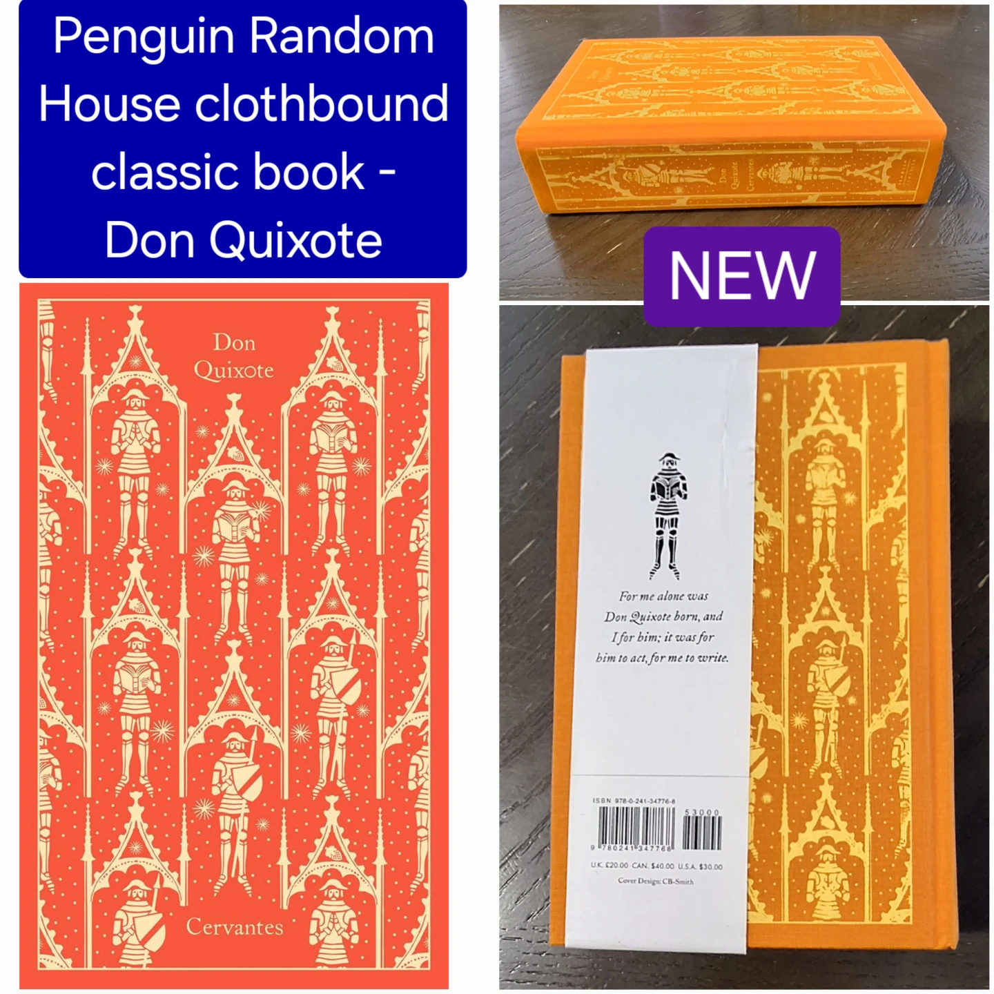 Don Quixote - clothbound classic hardcover book - photo 2
