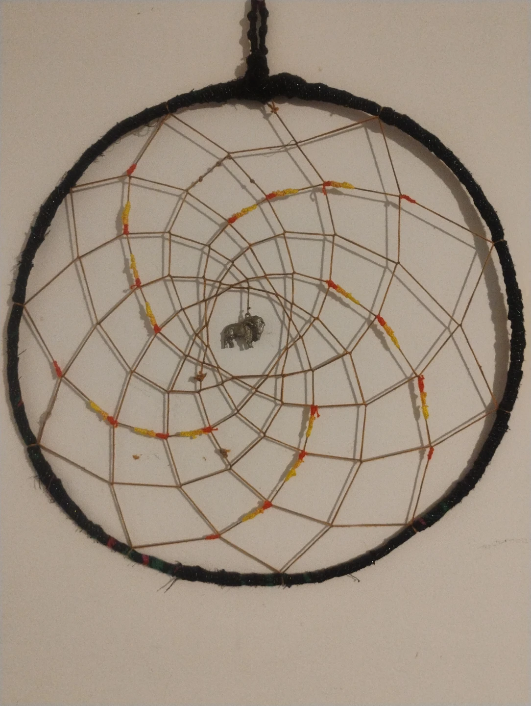 Dreamcatcher with Elephant Charm