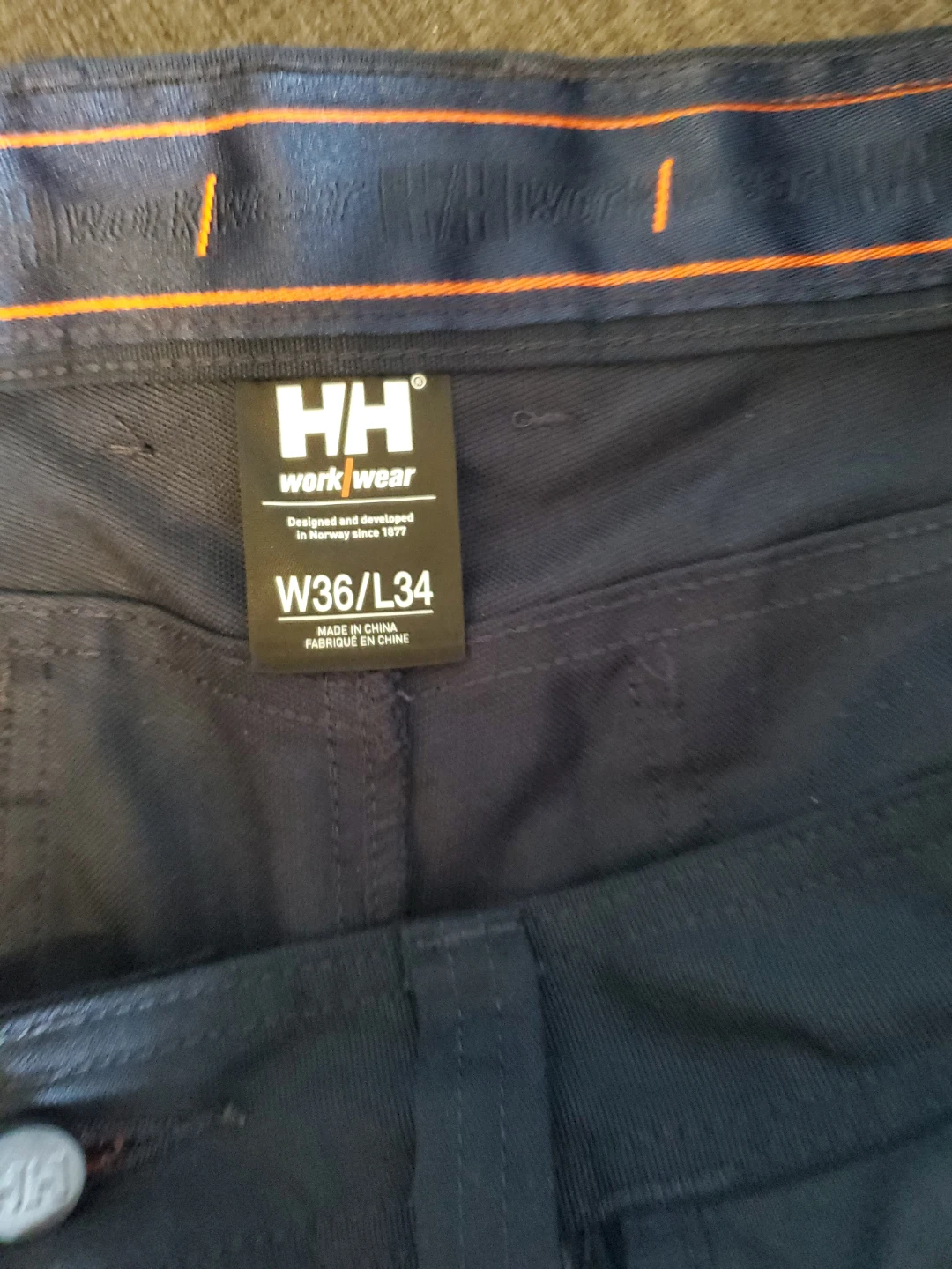 Men's Helly Hansen Oxford Construction Pants Brand New - photo 3