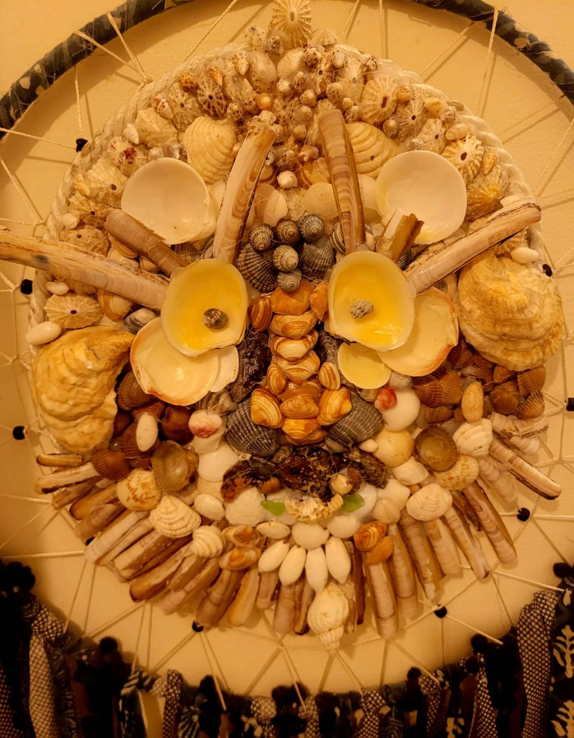Seashell Dreamcatcher Wall Decor - photo 2