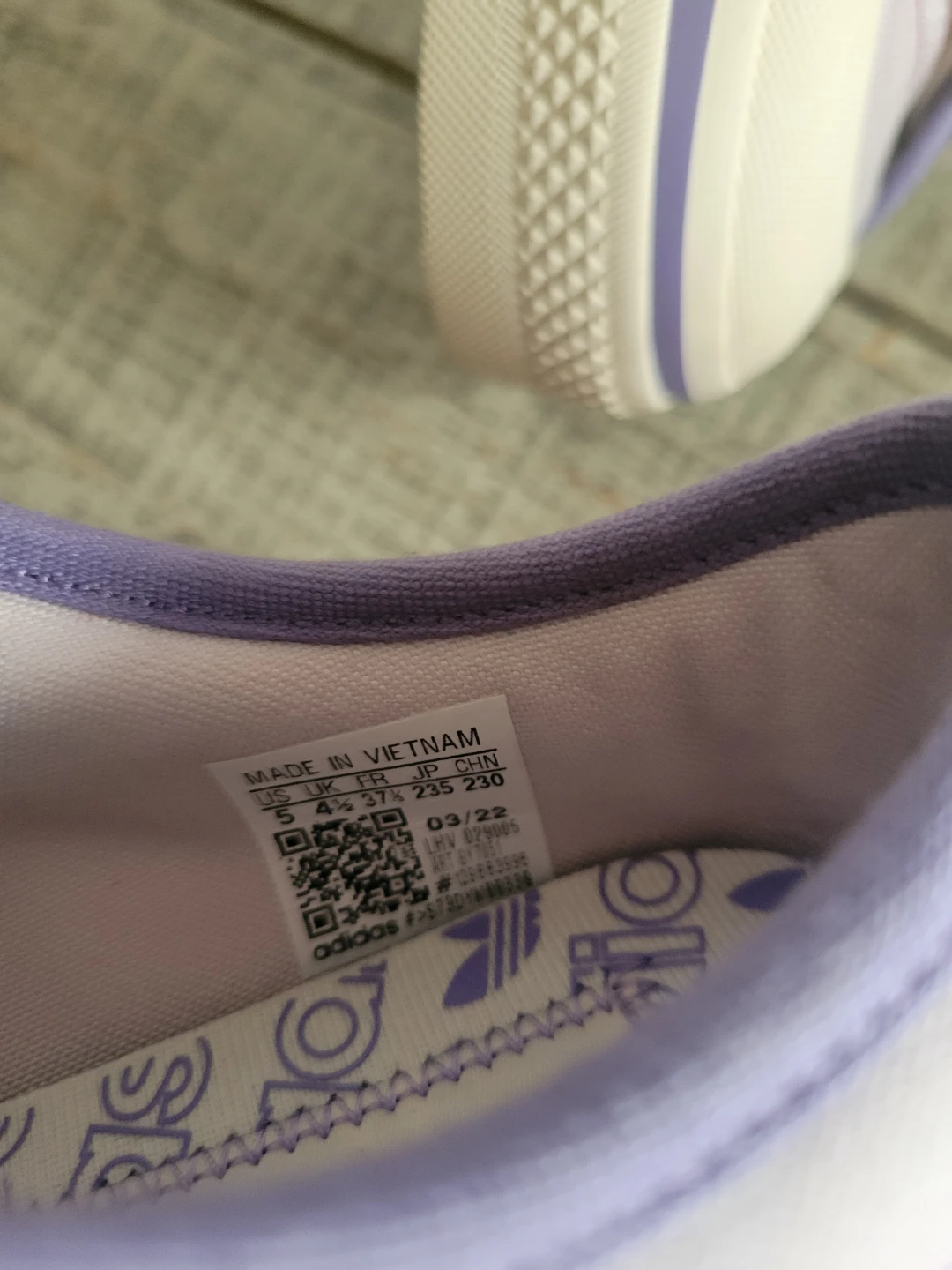 Adidas NIZZA PLATFORM PARLEY Shoes Women's Size 5 Lavender - photo 3