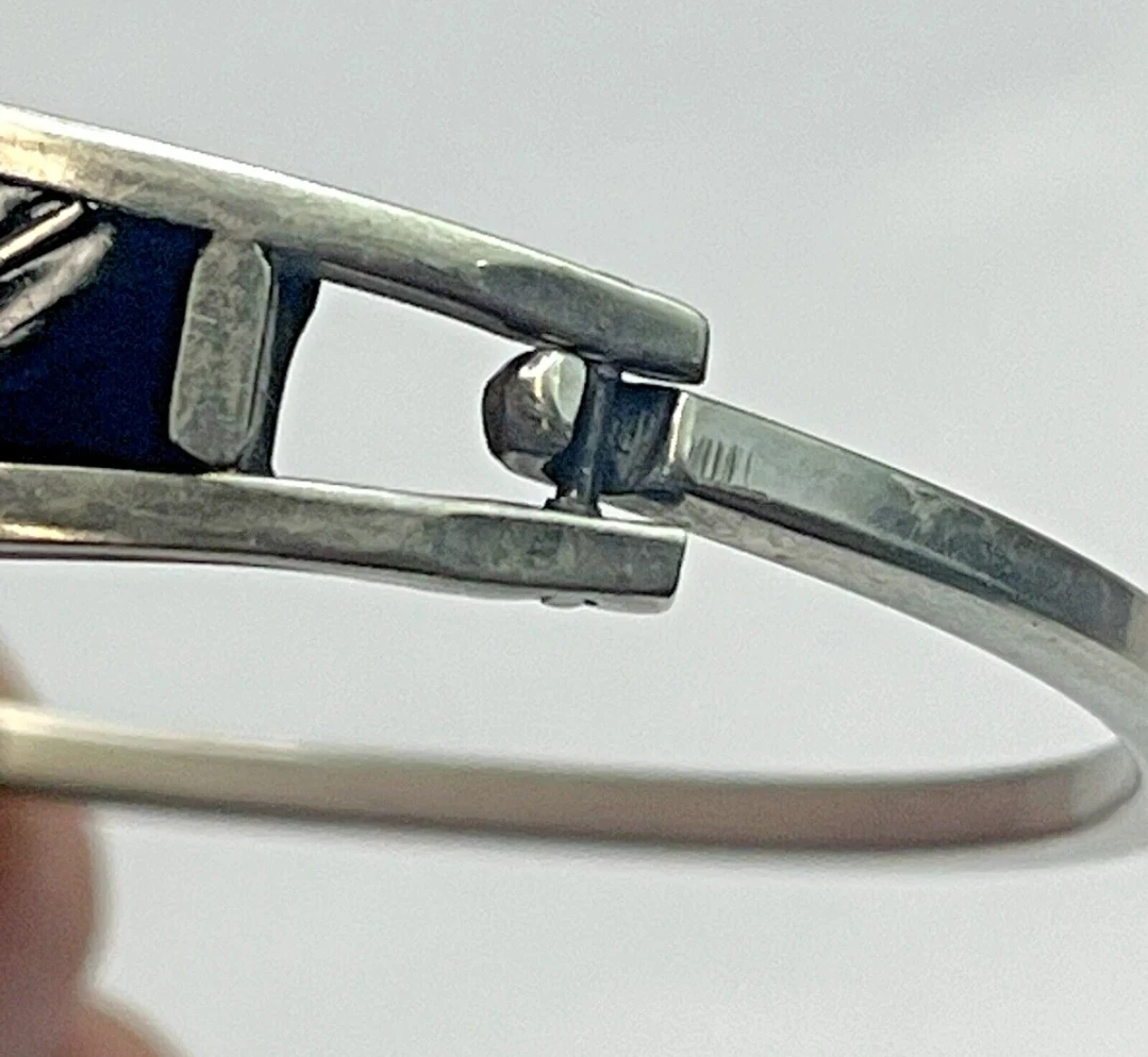 Sterling Silver Inlaid Bracelet - photo 2