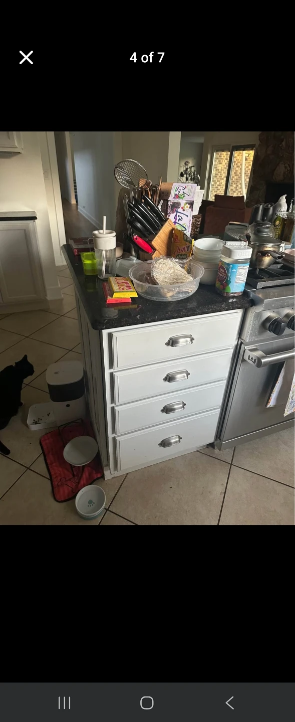 White Kitchen Cabinets and Drawers - photo 4