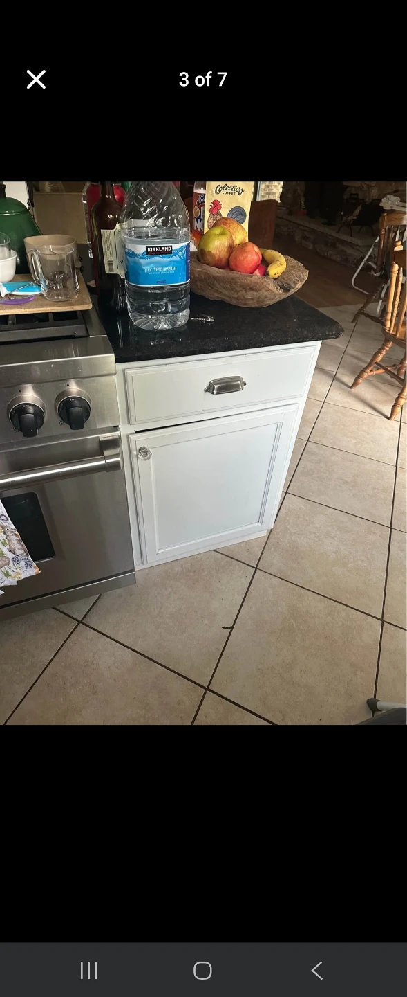 White Kitchen Cabinets and Drawers - photo 5