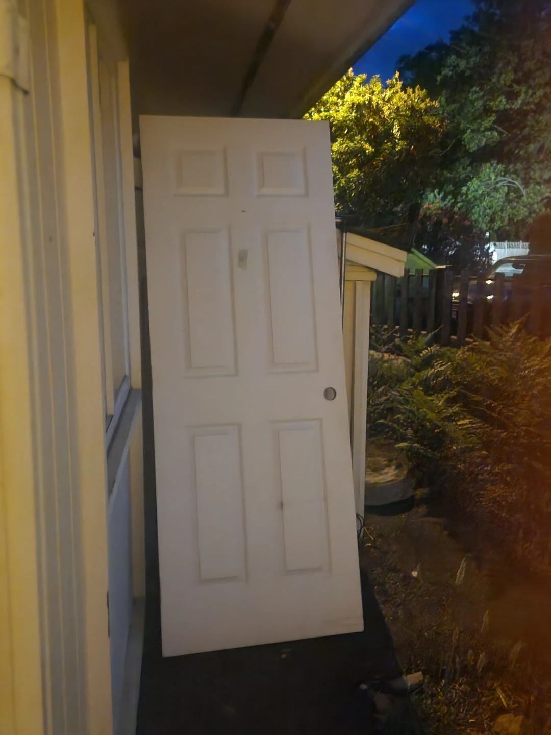 White Interior Door