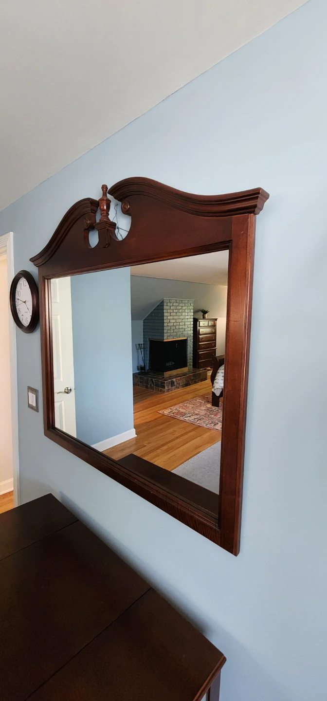 Stanley Decorative Solid Wooden Framed Wall Mirror