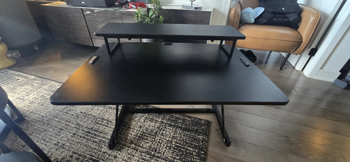 Black Standing Desk Converter