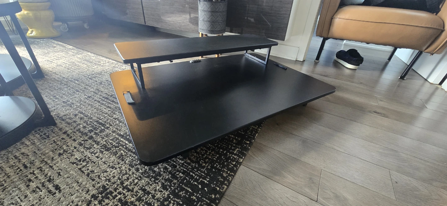 Black Standing Desk Converter - photo 2