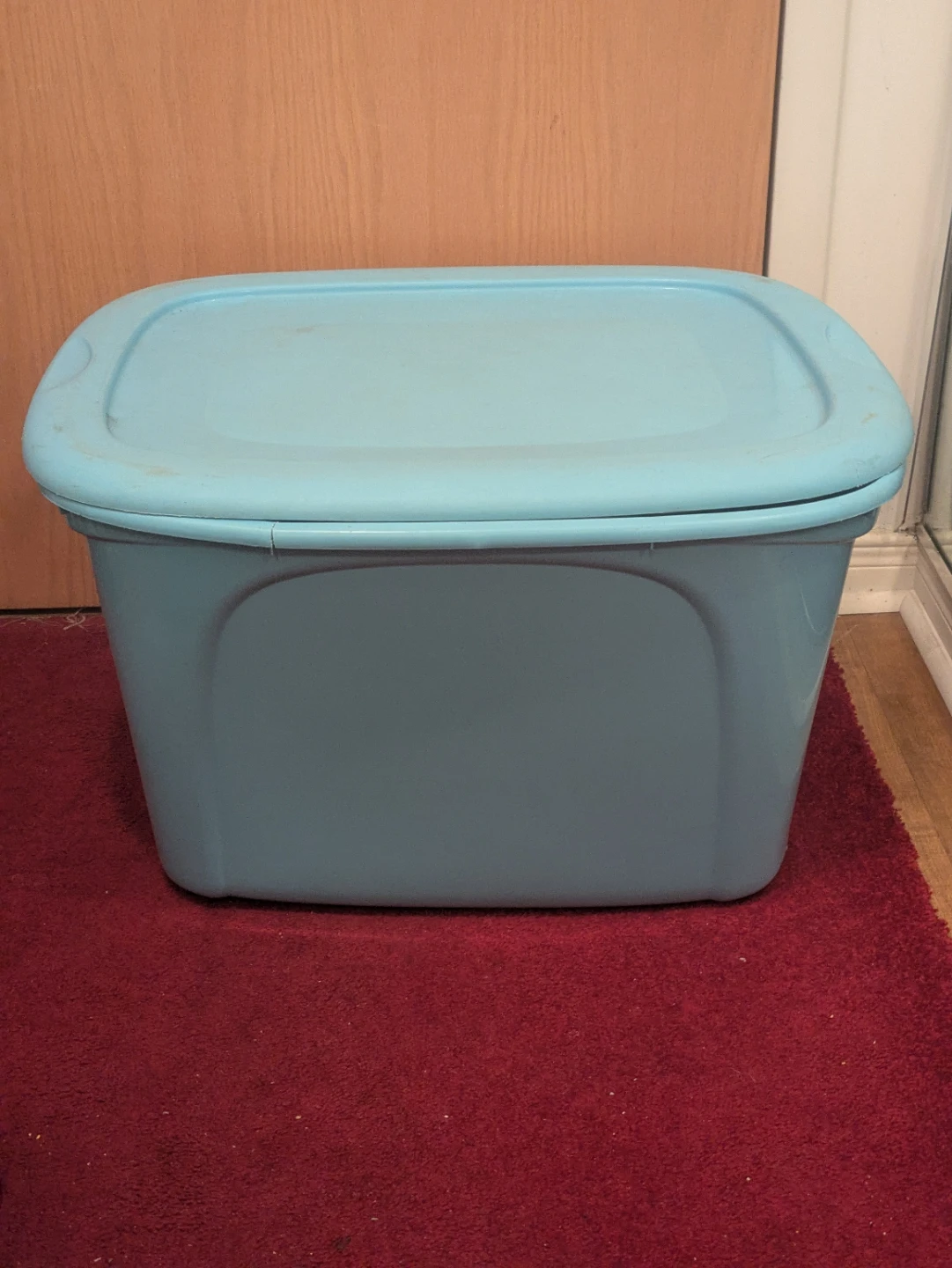 HDX 49 Liter Flip Top Tote Storage Box