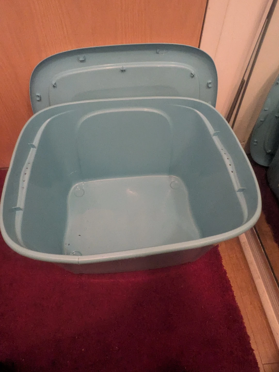 HDX 49 Liter Flip Top Tote Storage Box - photo 2
