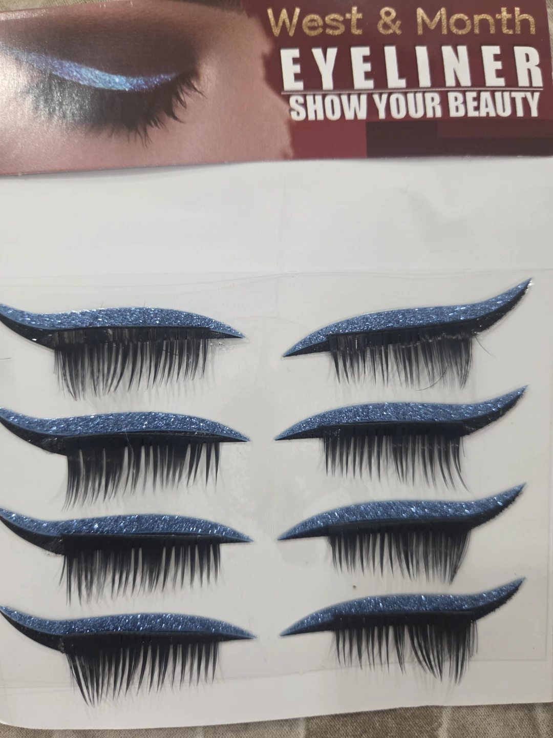 West & Month Eyeliner Stickers
