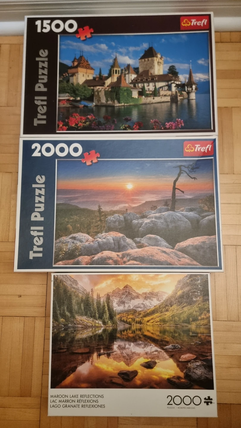 1500 & 2000 Pieces Puzzles