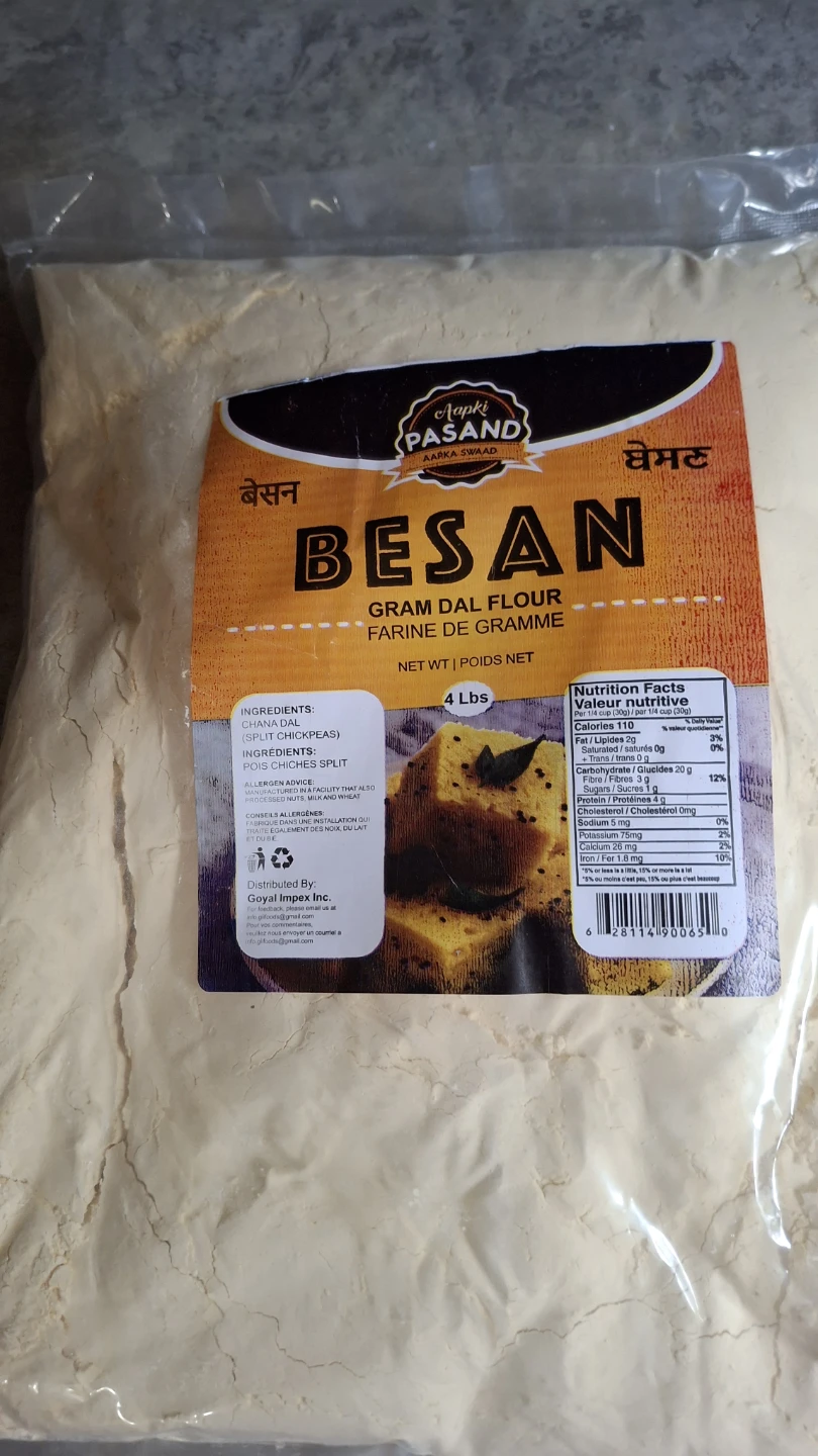 Aapki Pasand Besan Gram Dal Flour 4 Lbs - photo 3