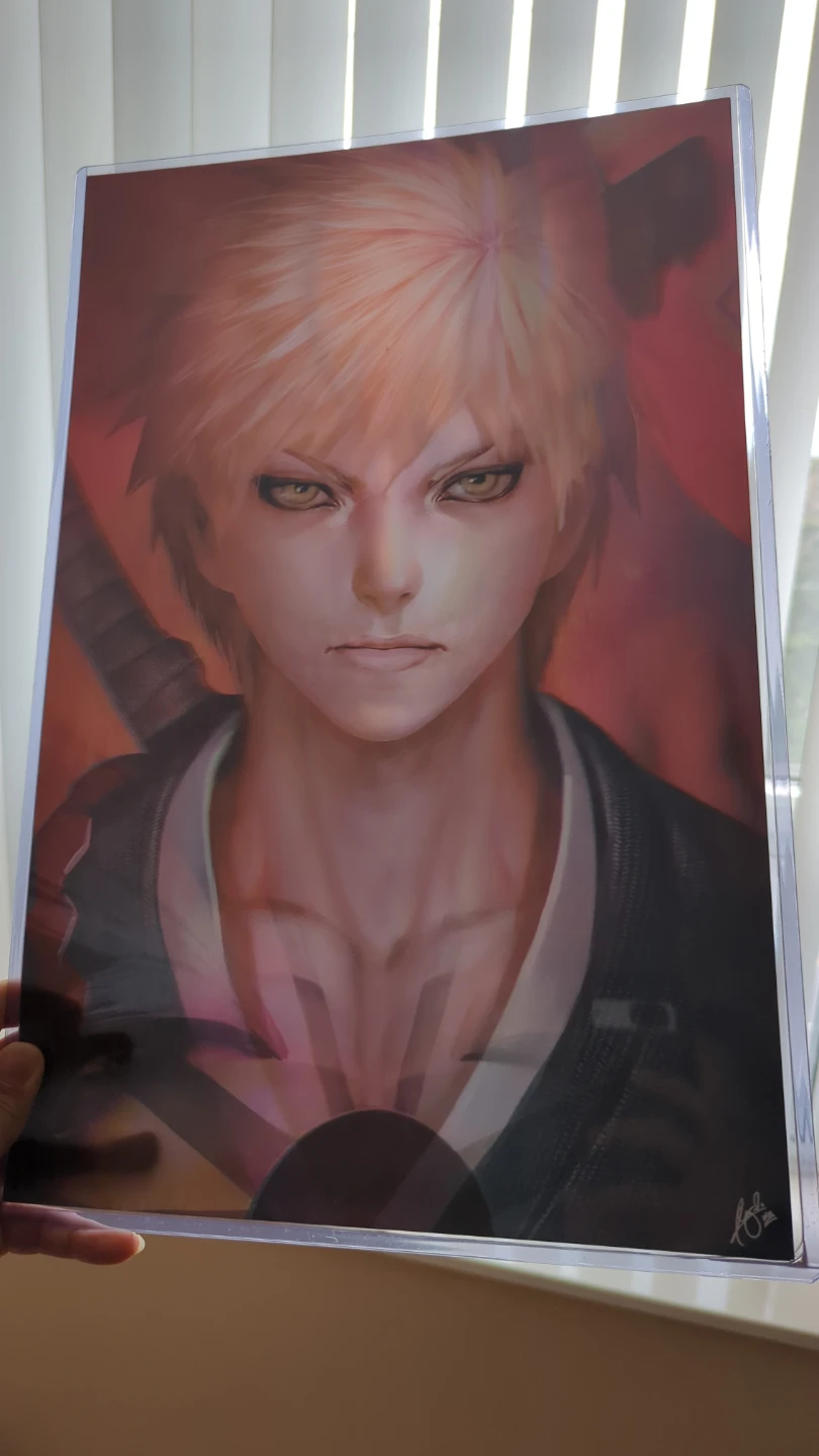 Anime Print Poster - Ichigo Kurosaki