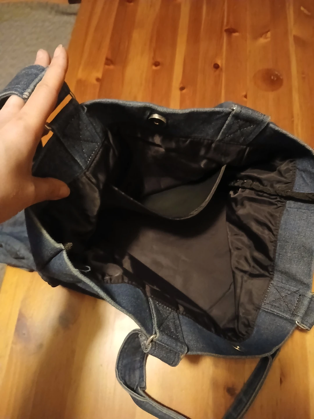Club Monaco Denim Tote Bag - photo 3