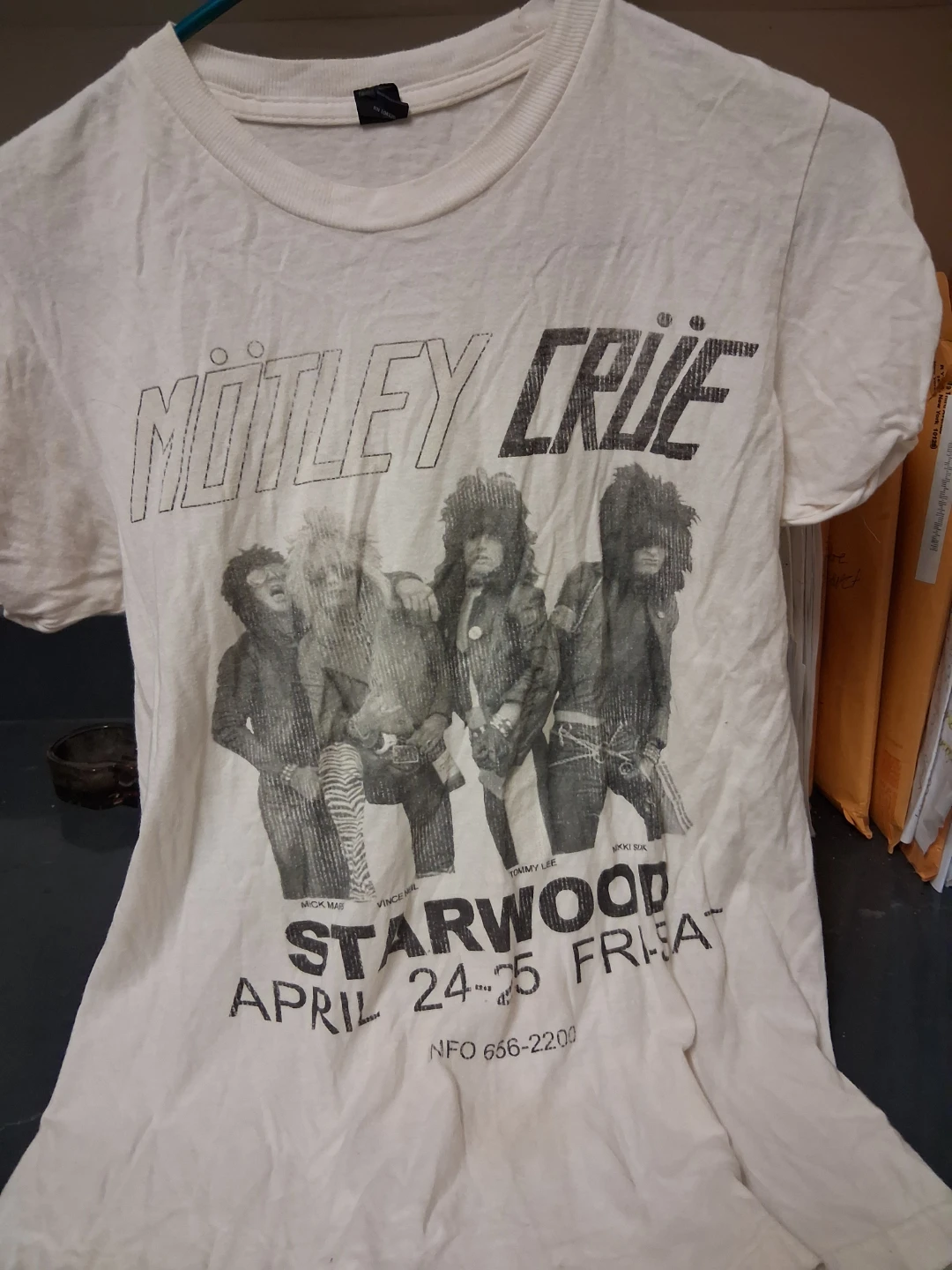 Mötley Crüe Starwood Tour T-Shirt
