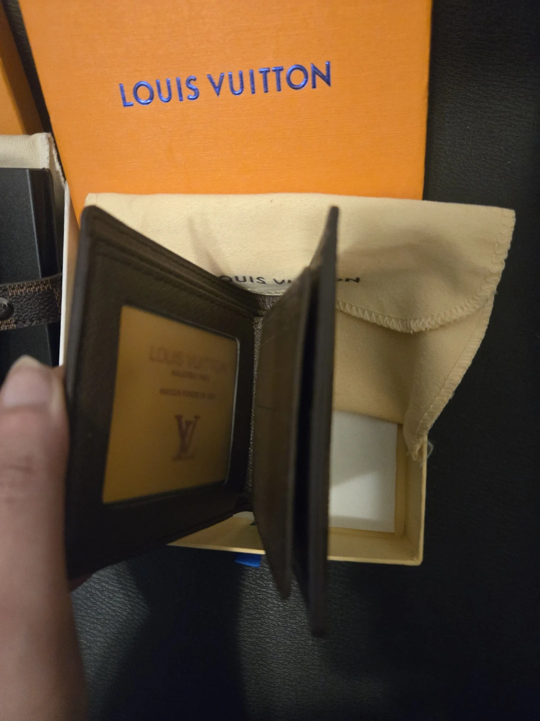 Louis Vuitton Damier Ebene Compact Wallet set - photo 4