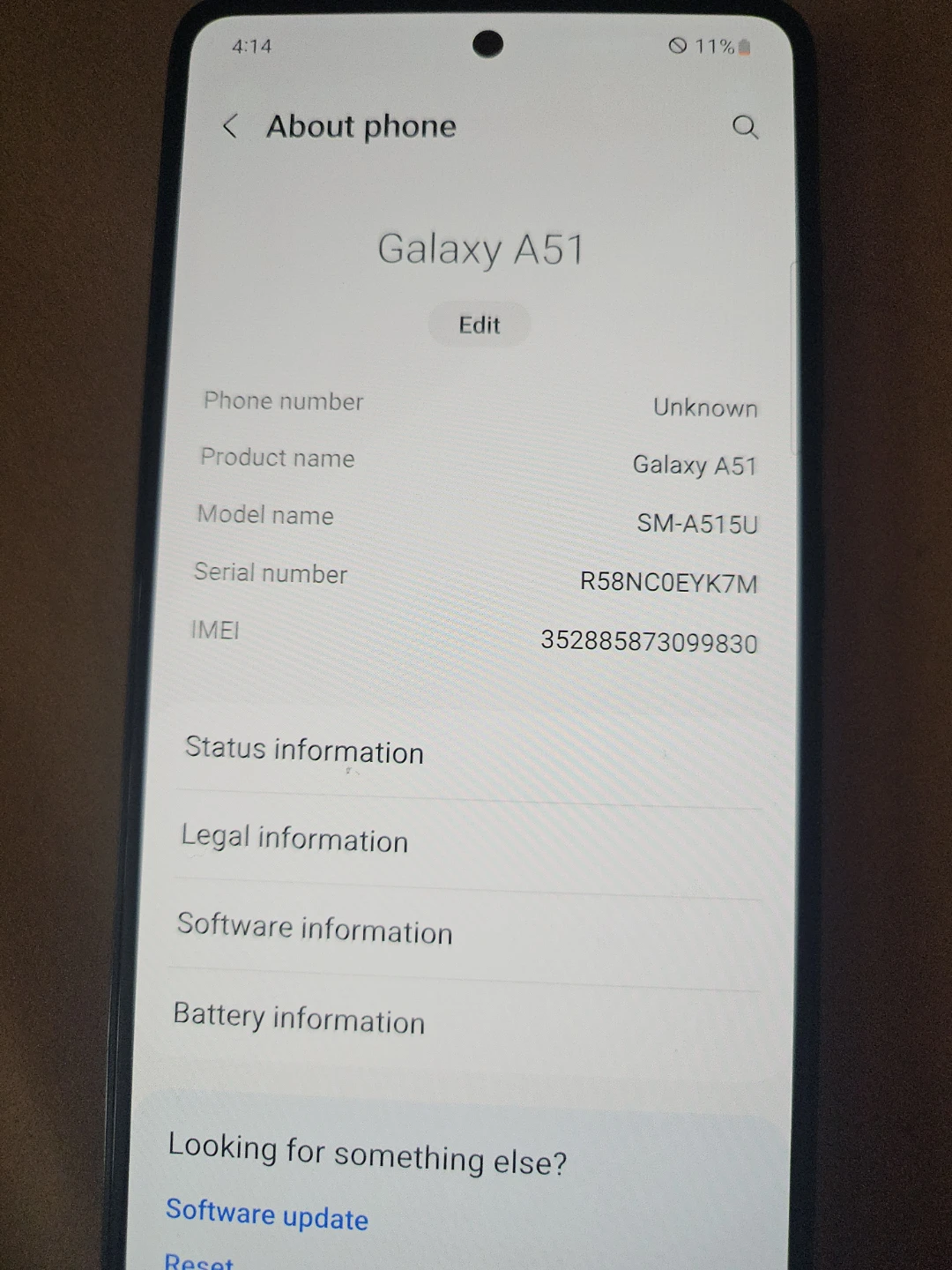 Samsung Galaxy A51 SM-A515U Smartphone - photo 4