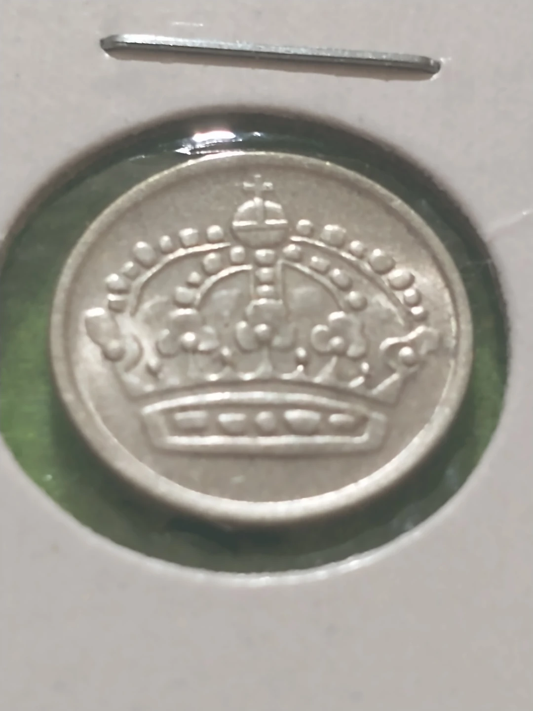 1957 Sweden 10 Ore Coin