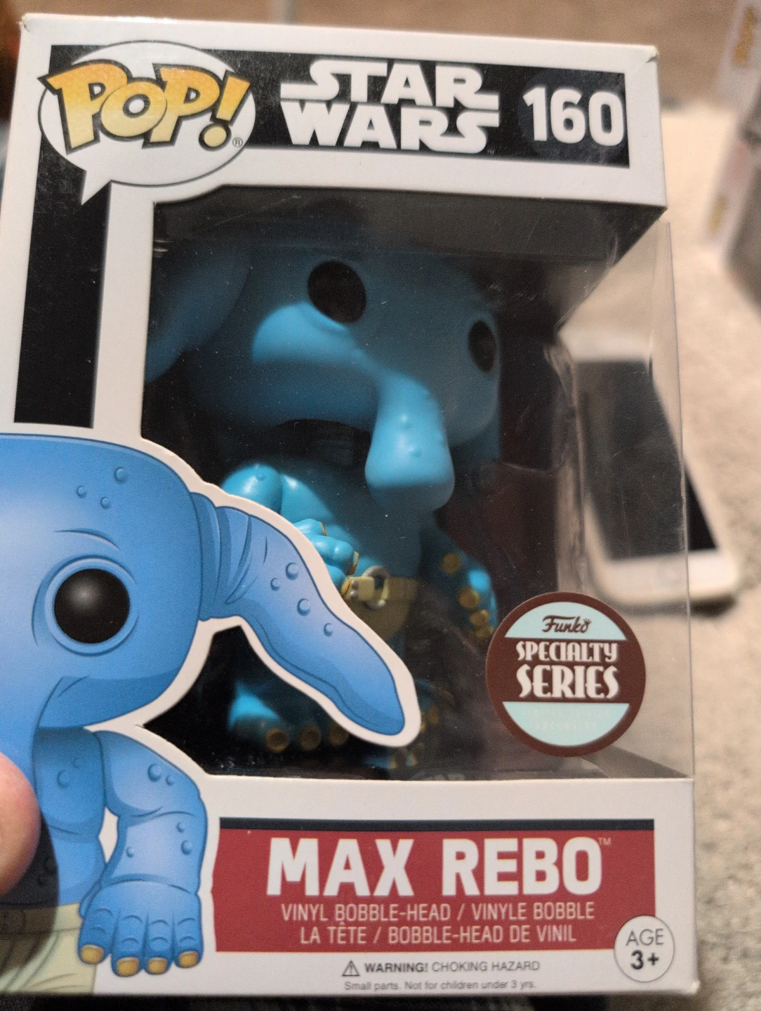 Funko Pop! Star Wars Max Rebo #160 Vinyl Bobble-Head